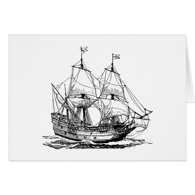 Bateau maritime de Colomb (Devant horizontal)