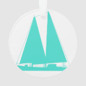 Bateau nautique Turquoise (dos)