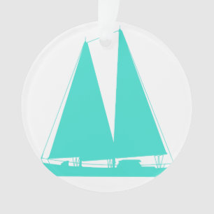 Bateau nautique Turquoise
