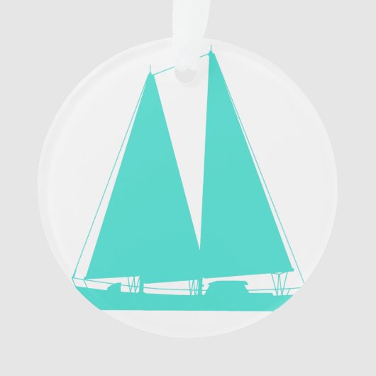 Bateau nautique Turquoise (devant)