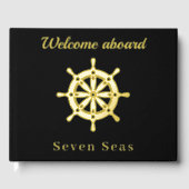 Bateau noir nom de bateau volant en or (Recto)