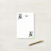 Bateau spatial Post-it Notes (Sur un bureau)