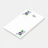 Bateau spatial Post-it Notes (Incliné)