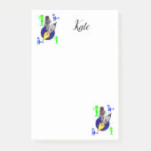 Bateau spatial Post-it Notes (Devant)