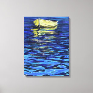 Bateau Sur La Toile De Mer Imprimer - Peinture