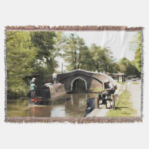 BATEAU SUR LE CANAL JETTE Couverture