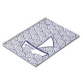 Bateau sur le Carnet photo Waves (Côté gauche)