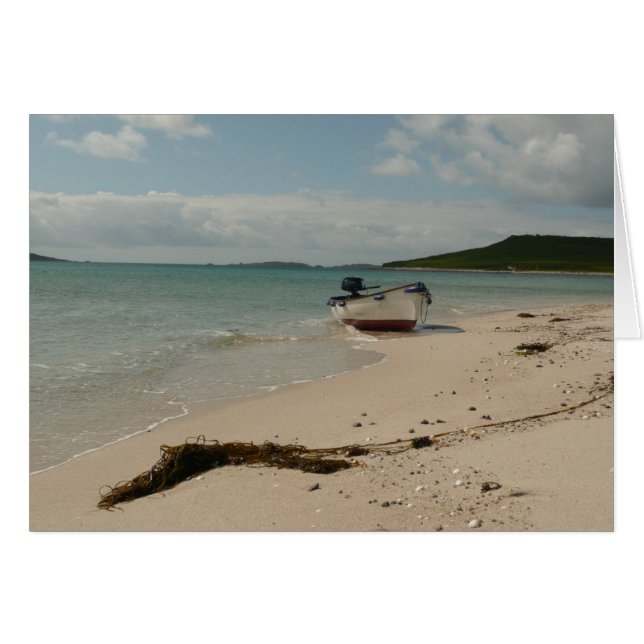 Bateau sur l'île (Devant Horizontal)