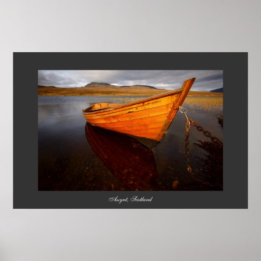 Bateau sur Loch. Poster par cARTerART (Devant)