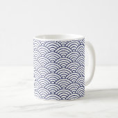Bateau sur Waves Mug (Devant droit)