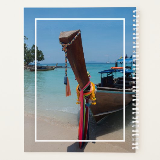 Bateau thaïlandais traditionnel (Dos)