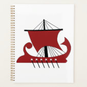 Bateau Viking Longship Silhouette Drakkar (Devant)