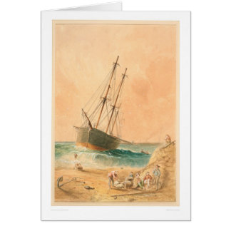 Bateau "Viscata" des Anglais échoué (0533A)