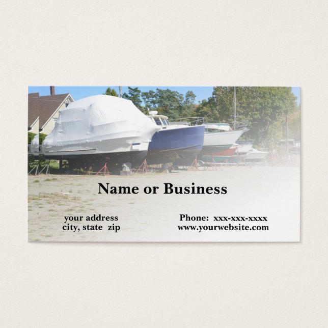 bateaux à quai sec (Devant)