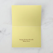 Bateaux à voile au coucher du soleil Carte de Noël (Intérieur)