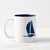 Bateaux à voile Café Mug (Gauche)