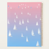 Bateaux à voile sur l'océan (Dos)