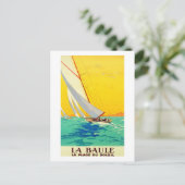 Bateaux à voile vintages Carte postale Voyage Fran (Debout devant)