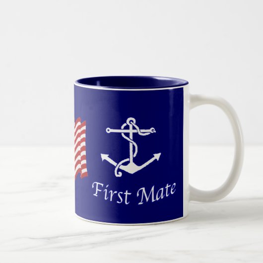 Bateaux d'abord Mate Mug (Droit)