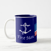 Bateaux d'abord Mate Mug (Gauche)