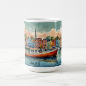 Bateaux d'accueil Café Mug (Centre)