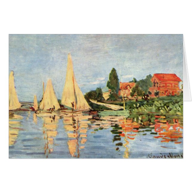 Bateaux dans la peinture de port (Devant horizontal)