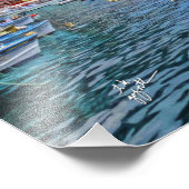 Bateaux de Capri Art Photo Italien (Coin)