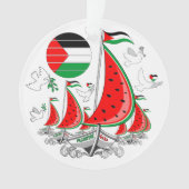 Bateaux de la Flottille de la Liberté Mondiale à G (devant)