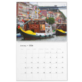 Bateaux de la rivière de Porto 2026 Calendrier (Jan 2026)