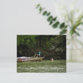Bateaux de pêche | Carte postale Krabi, Thaïlande (Debout devant)