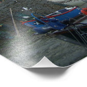 Bateaux de pêche Cornwall Photographie (Coin)