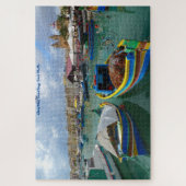 Bateaux de pêche de Malte. Puzzle (Vertical)