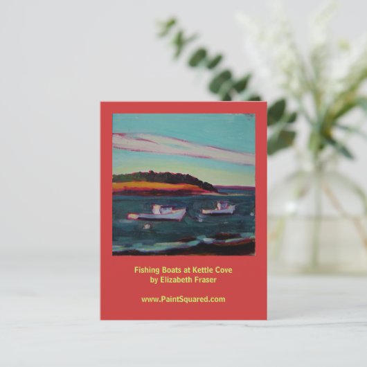 Bateaux de pêche ・ Kettle Cove ・ Carte postale de (Debout devant)
