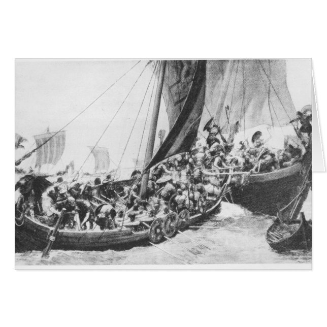 Bateaux de Viking (Devant horizontal)