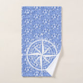 Bateaux et boussole (Serviette à main)