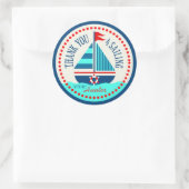 Bateaux oh ! Autocollant de TY (Sac)