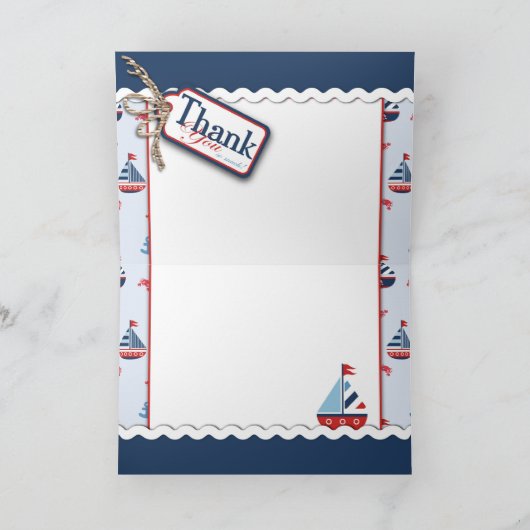 Bateaux oh ! Carte de TY (Intérieur)