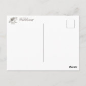 Bateaux sur un canal vénitien | Carte postale Veni (Dos)