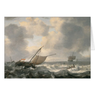 Bateaux sur une mer variable