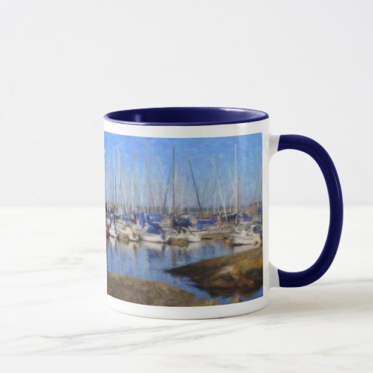 "Bateaux" Victoria, AVANT JÉSUS CHRIST tasse (Droite)