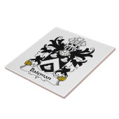 Bateman Family Crest Tegeltje (Zijkant)