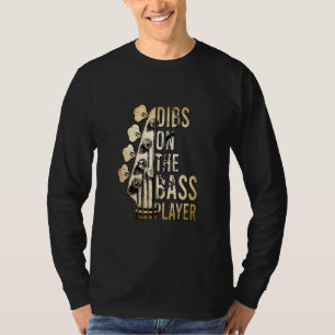 Baten op de bassin gitaar musicus 2 t-shirt