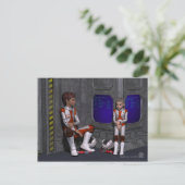 Baten over? briefkaart (Staand voorkant)