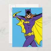 Batgirl Briefkaart (Voorkant / Achterkant)