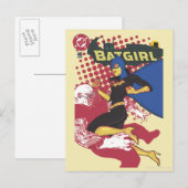 Batgirl Briefkaart (Voorkant / Achterkant)