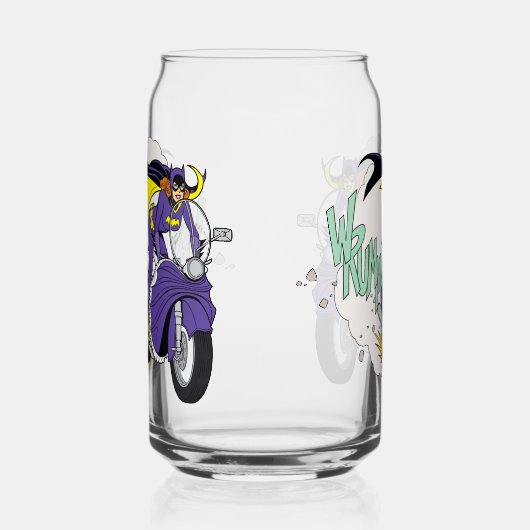 Batgirl cyclus blikvorm glas (Rechts)
