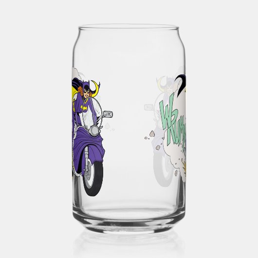 Batgirl cyclus blikvorm glas (Links)