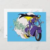 Batgirl cyclus briefkaart (Voorkant / Achterkant)