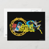 Batgirl display briefkaart (Voorkant / Achterkant)