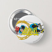 Batgirl display ronde button 5,7 cm (Voorkant /achterkant)